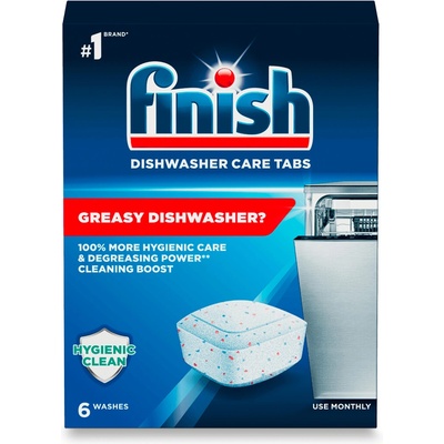 Finish Dishwasher Care Tabs čistič myčky 6 tablet – Zbozi.Blesk.cz