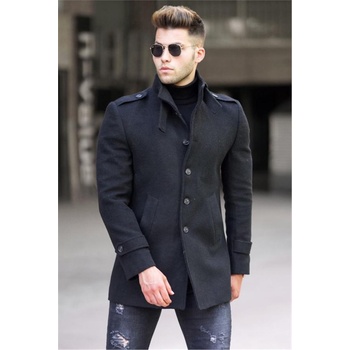 Madmext Мъжко палто 5185 - Черно #310807 (310807_Черно)