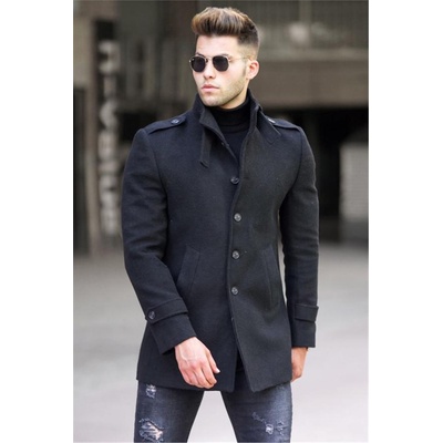 Madmext Мъжко палто 5185 - Черно #310807 (310807_Черно)