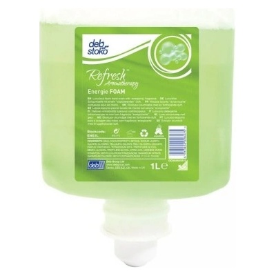 Deb Refresh energy foam tekuté mýdlo na ruce ve formě pěny 6 x 1 l