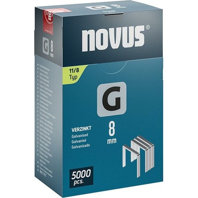 NOVUS NOVUS sponky G11, 8mm, 5000ks