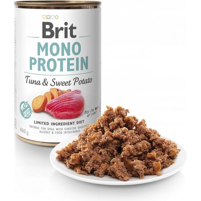 Brit Mono Protein Tuna & Sweet Potato 400 g