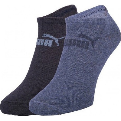 Puma pánske ponožky 906811 Sneaker Soft A'2 modrý denim
