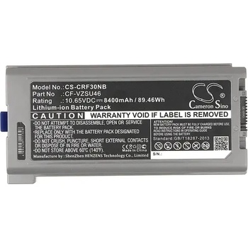 Image 1 of Cameron Sino Батерия за лаптоп Panasonic Toughbook CF-30, CF-31, CF-53 CF-VZSU46 10, 65V 8400mAh CAMERON SINO (CS-CRF30NB)