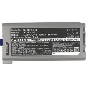 Cameron Sino Батерия за лаптоп Panasonic Toughbook CF-30, CF-31, CF-53 CF-VZSU46 10, 65V 8400mAh CAMERON SINO (CS-CRF30NB) - xtreme
