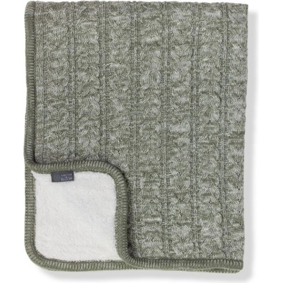 VINTER & BLOOM Deka Cuddly Green Melange 100x80