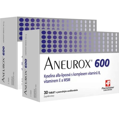 ANEUROX 600 PharmaSuisse 2 x 30 tablet