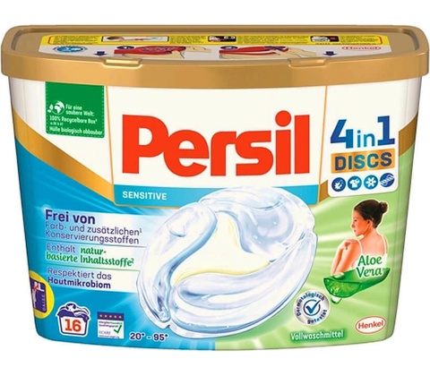 Persil Discs 4v1 Sensitive kapsule 16 PD