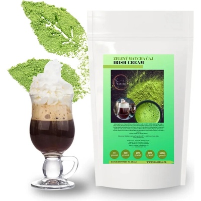 Haniell Zelený čaj Matcha s príchuťou Irish Cream 200 g