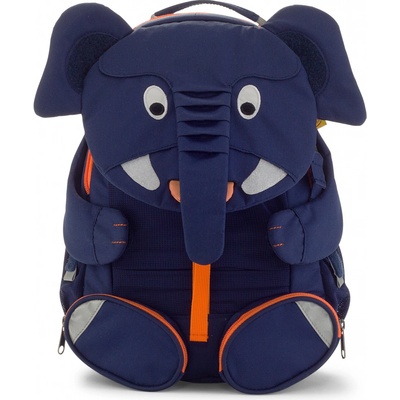 Affenzahn batoh Elias Elephant modrý/oranžový
