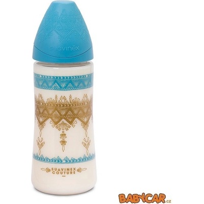 Suavinex Couture Láhev Light Blue 360 ml