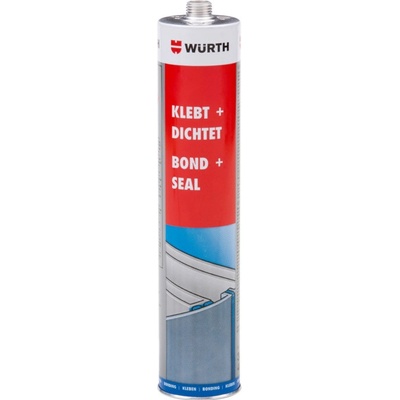 Würth Konštrukčné lepidlo Bond and Seal čierne 300 ml