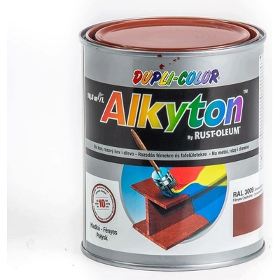 Alkyton Hladký lesk 0,75 l červená