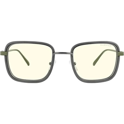 Gunnar optics Геймърски очила GUNNAR Fallout Vault 33 Gunmetal/Olive - Clear (FAL-05509)
