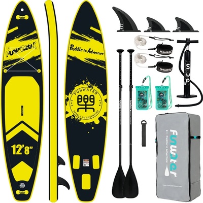 Paddleboard FunWater YellowBase 385*85*15cm