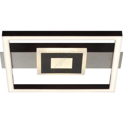 Brilliant - Димируема LED таванна лампа BALDO LED/18W/230V, черна (BI0330)