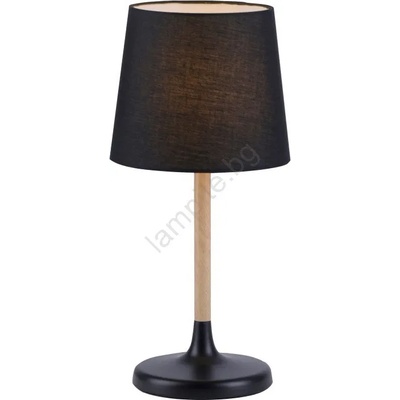 Neuhaus Lighting Group 14423-18 - Настолна лампа NIMA 1xE14/40W/230V черна (W2288)
