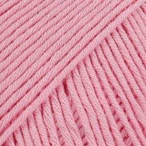 DROPS Design Safran Uni Colour 02 Pink Плетива прежда (104202)