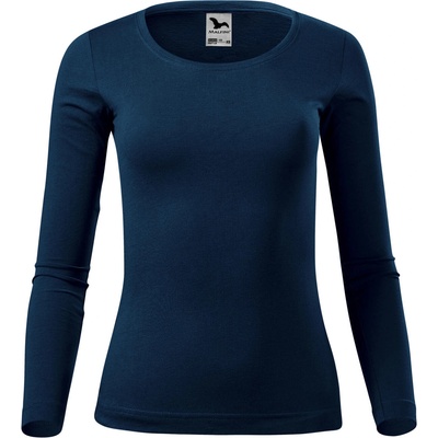 MALFINI Malfini fit-t long sleeve 169 / Дамска тениска с дълъг ръкав - тъмносиня l (1690215)