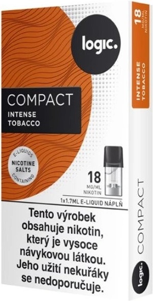 JTI Logic Compact cartridge Intense Tobacco 18mg