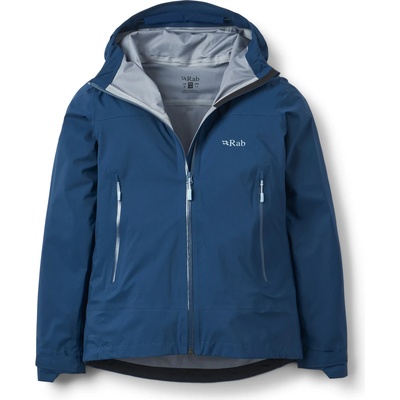 Rab Дамско водоустойчиво яке Rab Women's Firewall Light Jacket Waterproof jacket - Tempest Blue - размер 44 (EU) (102-5152-0315)