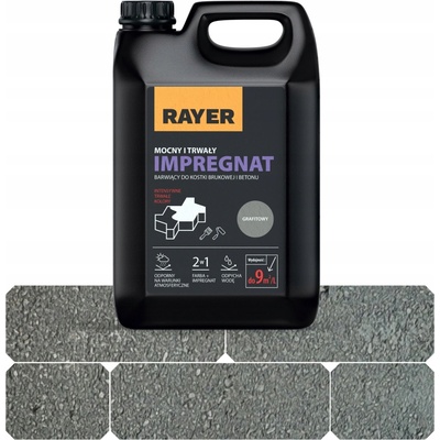 Impregnace na zámkovou dlažbu Rayer grafitová 5 l