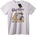 NOONEBRAND Тениска Дивият Запад Каубой - 3XL, White