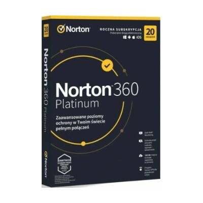 Norton 360 Platinum 100 GB 20 lic. 1 rok (21428036)