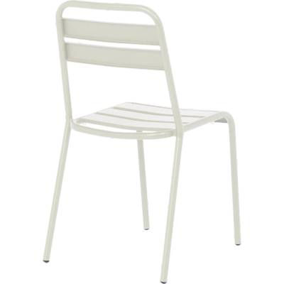 Carmen Метален градински стол aba - светлосив (3535108)