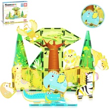 Picasso Tiles – Magnetická stavebnica – Safari dobrodružstvo (26 ks)