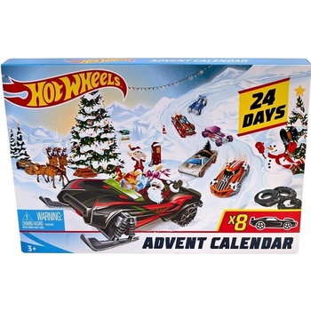MATTEL Hot Wheels Adventný kalendár