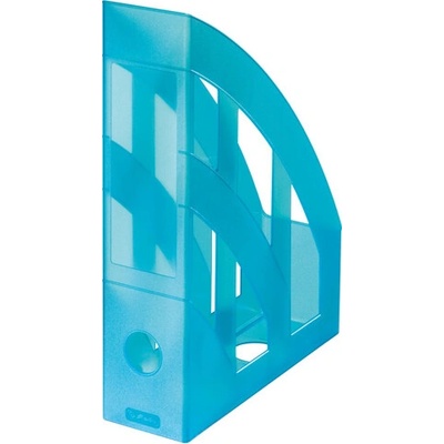 HERLITZ Stojan na časopisy - Classic tyrkysový - transparent. – Zboží Dáma