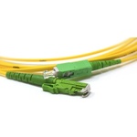 Conneu Оптични пач корди E2000/APC - SC/АPC сингъл мод, симплекс, 1м (CNFJ-E2ASCAOS2SYE3mm-1)