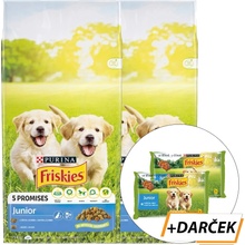 Purina Friskies Dog Junior 2 x 15 kg