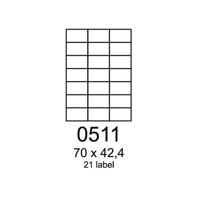 Rayfilm R01000511A biele A4 100 list.
