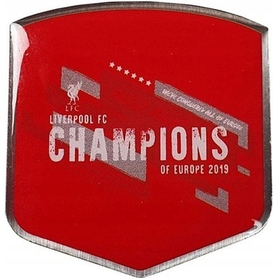 Klubový odznak na sako FC LIVERPOOL Champions of Europe 2019