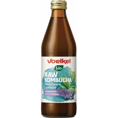 Voelkel RAW Kombucha borůvka levandule 5 x 330 ml