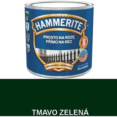 HAMMERITE hladký tmavo zelený 0,7l