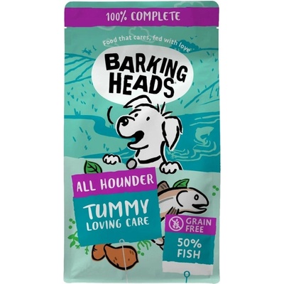 Barking Heads All Hounder Tummy Lovin' Care Fish 12 kg