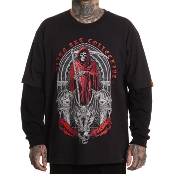 SULLEN мъжка тениска с дълъг ръкав sullen - time spent 2fer - scm7004_vbk