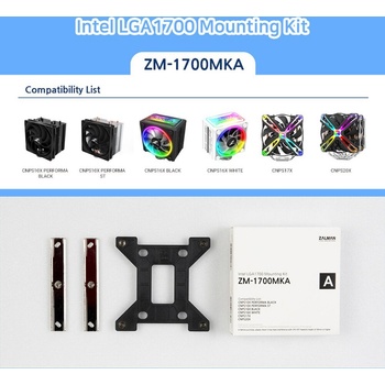 Zalman Mounting Kit LGA1700 TYPE-A for CNPS10x/16x/17x/20x (ZM1700-MKA)