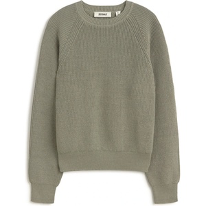 Ecoalf Дамски пуловер Ecoalf Women's Noni Knit Jumper - Sage (117-3520-0212)