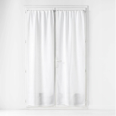 Douceur d`Interieur Sada dvou závěsů s efektem lnu, CARLIN, 70 x 200 cm
