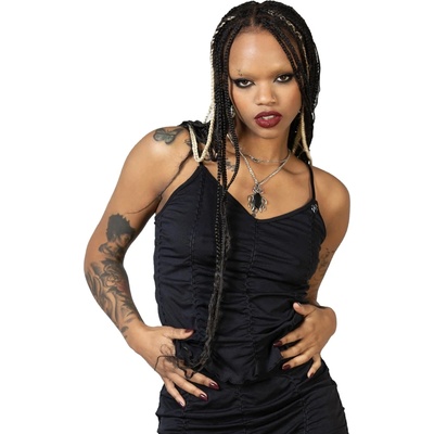 KILLSTAR дамски потник KILLSTAR - Zaccaeus - черно - KSRA010006