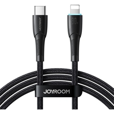 JOYROOM IPAD / IPAD 2 / IPAD 3-то поколение JOYROOM STARRY кабел за данни Type-C - Lightning, 100 см, ЧЕРЕН SA32-CL3 ЧЕРЕН (SA32-CL3 BLACK)