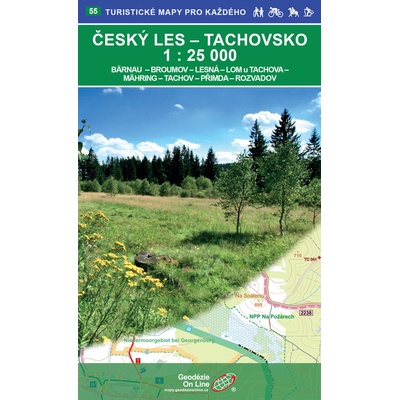 On Line Český les - Tachovsko 1:25 000