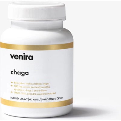 Venira chaga sibiřská 60 kapslí