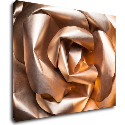 Impresi Obraz Abstrakt zlatá ruža - 90 x 70 cm