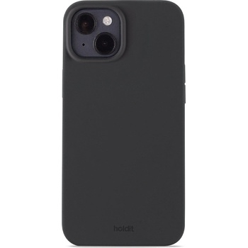 Holdit Калъф Holdit - Silicone, iPhone 15 Plus, черен (7330985159800)