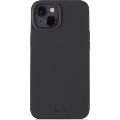 Holdit Калъф Holdit - Silicone, iPhone 15 Plus, черен (7330985159800)